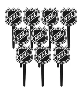 NHL Hockey Cupcake Picks (36ct)