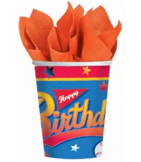 Sports 'Little Champs' 9oz Paper Cups (8ct)