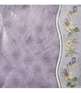 Spring Violets Small Napkins (16ct)