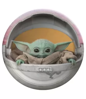 Star Wars 'The Mandalorian' Small Paper Plates (8ct)