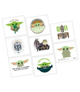 Star Wars 'The Mandalorian' Temporary Tattoos (8ct)