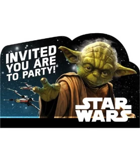 Star Wars 'Classic' Invitation Set w/ Envelopes (8ct)