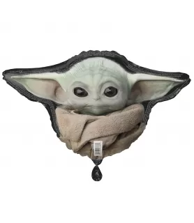 Star Wars The Mandalorian 'The Child' Shaped Foil Mylar Balloon (1ct)