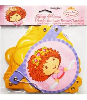 Strawberry Shortcake 'Berry Princess' Happy Birthday Banner (1ct)