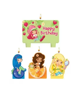 Strawberry Shortcake 'Dolls' Cake Candle Set (4pc)