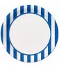 Blue and White Stripes Large Paper Plates (8ct) Blue and White Stripes Large Paper Plates (8ct)