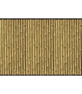 Hawaiian Luau Bamboo Plastic Room Roll (1ct)
