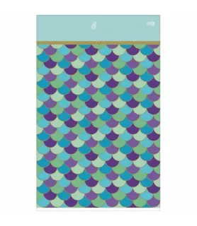 Mermaid 'Mermaid Wishes' Paper Table Cover (1ct)