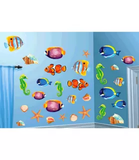 Summer 'Sea Life' Cutout Decorations (30pc)