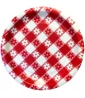 Summer 'Red Gingham' Small Paper Plates (8ct) Summer 'Red Gingham' Small Paper Plates (8ct)