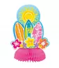 Luau 'Hula Beach Party' Honeycomb Decorations (4ct) Luau 'Hula Beach Party' Honeycomb Decorations (4ct)