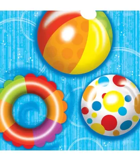 Summer 'Water Fun' Lunch Napkins (18ct)
