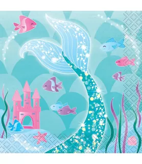 Mermaid Small Napkins (16ct)