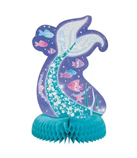 Mermaid Honeycomb Centerpiece (1ct)