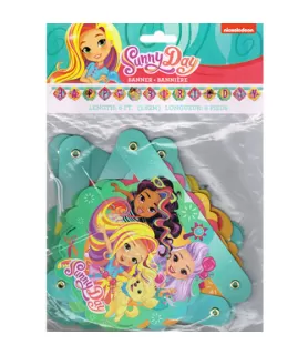 Sunny Day Happy Birthday Banner (1ct)