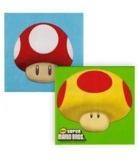 Super Mario Brothers Lunch Napkins (16ct)