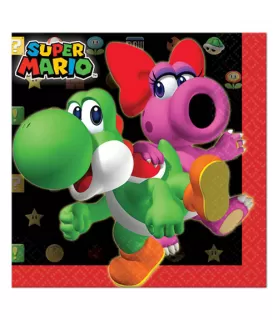 Super Mario Small Napkins (16ct)