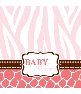 Wild Safari Girl Lunch Napkins (16ct)