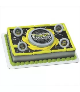 Teenage Mutant Ninja Turtles Vintage Disc Launcher Cake Topper (1ct)