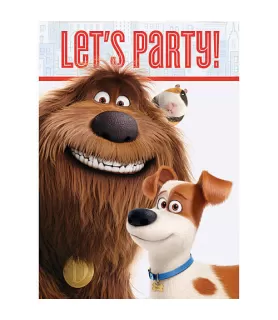 The Secret Life of Pets Invitations w/ Envelopes (8ct)