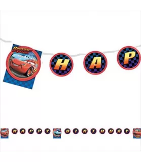 The World of Cars Happy Birthday Banner (1ct)