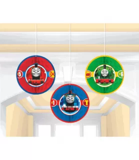 Thomas the Tank Engine 'All Aboard Friends' Honeycomb Decorations (3pc)