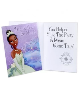 Princess and the Frog Thank You Notes Envelopes (8ct)