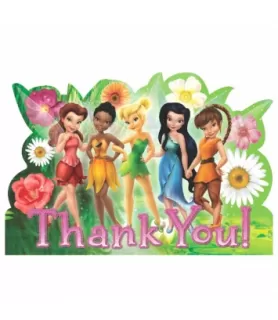 Tinker Bell 'Best Friend Fairies' Thank You Note Set w/ Envelopes (8ct)
