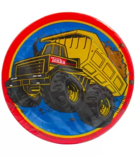 Tonka Construction Small Paper Plates (8ct)