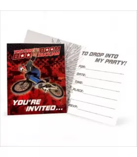 Tony Hawk HuckJam Invitations w/ Envelopes (8ct)