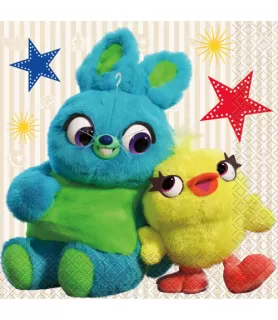 Toy Story 4 Striped Lunch Napkins (16ct)