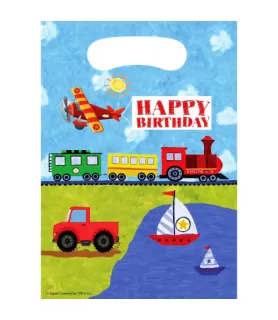 Happy Birthday 'On The Go' Loot Bags (8ct)