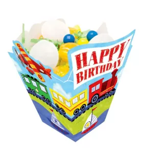 Happy Birthday 'On The Go' Favor Boxes (8ct)