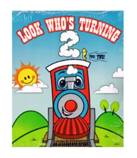 Trains 'Two Two' Invitations w/ Envelopes (8ct)