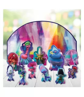 Trolls 'World Tour' Table Decorating Kit (12pc)