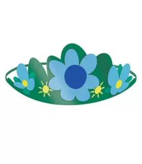 Trolls 'World Tour' Paper Tiaras (8ct)