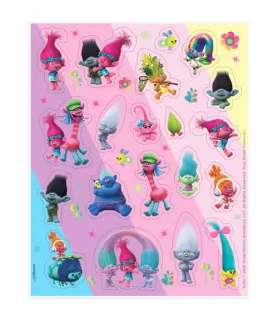 Trolls Stickers (4 sheets)