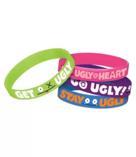 UglyDolls Movie Rubber Bracelets / Favors (4ct)