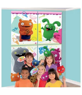 UglyDolls Movie Jumbo Wall Poster Decorating Kit w/ Photo Props (16pc)