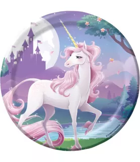 Unicorn Fantasy Small Paper Plates (8ct)