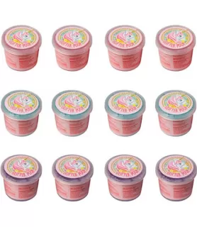 Magical Unicorn Glitter Ooze Putty / Favors (12ct)