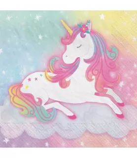 Unicorn 'Enchanted Unicorn' Small Napkins (16ct)