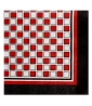 Watermelon 'Ant Picnic' Checkered Small Napkins (24ct) Watermelon 'Ant Picnic' Checkered Small Napkins (24ct)