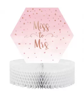 Wedding and Bridal 'Rose All Day' Honeycomb Centerpiece (1ct)