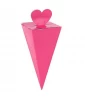 Bright Pink Cone Shaped Favor Boxes (50ct) Bright Pink Cone Shaped Favor Boxes (50ct)