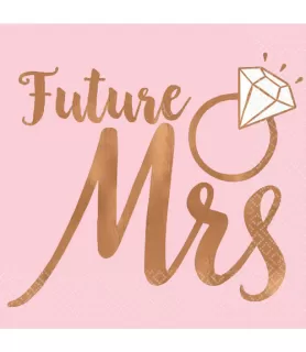 Wedding and Bridal 'Blush' Small Napkins (16ct)