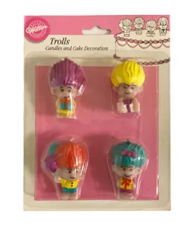 Treasure Trolls Vintage Mini Candle Set (4ct)