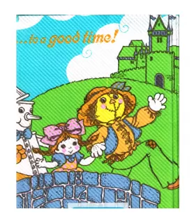 Wizard of Oz Vintage 1980 Paper Table Cover (1ct)