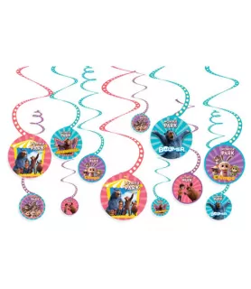 Wonder Park Hanging Swirl Decorations (12pc)