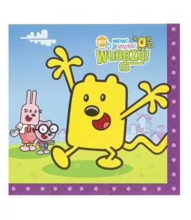 Wow! Wow! Wubbzy! Lunch Napkins (16ct)
